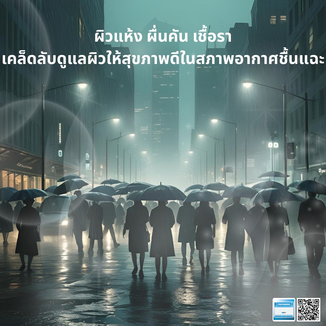 ผิวแห้ง ผื่นคัน เชื้อรา: เคล็ดลับดูแลผิวให้สุขภาพดีในสภาพอากาศชื้นแฉะ